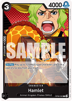 Hamlet (OP08-090) - Two Legends (Common) [OP08-090]