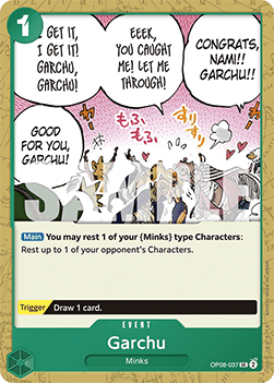 Garchu (OP08-037) - Two Legends (Uncommon) [OP08-037]