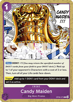 Candy Maiden (OP08-075) - Two Legends (Common) [OP08-075]