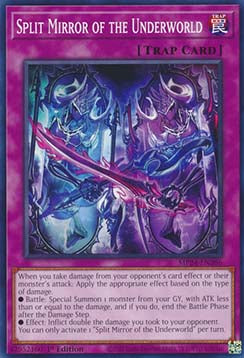 Split Mirror of the Underworld