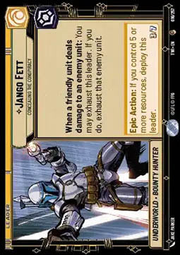 Jango Fett, Concealing the Conspiracy - Twilight of the Republic (Common) [TWI-016]