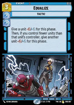 Equalize - Twilight of the Republic (Rare) [TWI-055]