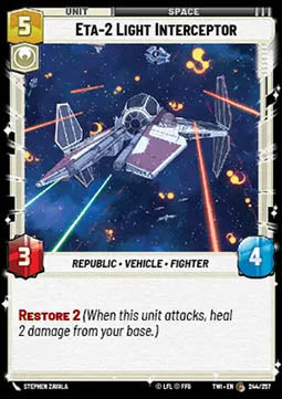 Eta-2 Light Interceptor - Twilight of the Republic (Common) [TWI-244]