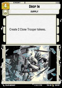 Drop In - Twilight of the Republic (Common) [TWI-251]
