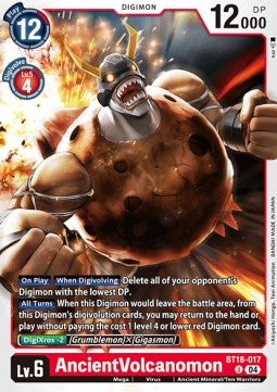 AncientVolcanomon (BT18-017) - Special Booster Ver 2.0 (Uncommon) [SB2.0-017]