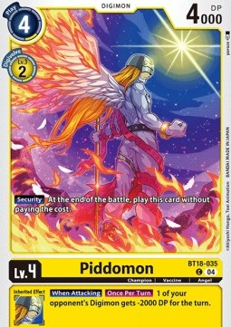 Piddomon (BT18-035) - Special Booster Ver 2.0 (Common) [SB2.0-035]