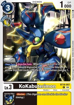 KoKabuterimon (BT18-057) - Special Booster Ver 2.0 (Common) [SB2.0-057]
