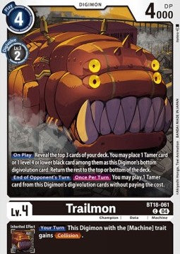 Trailmon (BT18-061) - Special Booster Ver 2.0 (Common) [SB2.0-061]