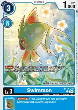 Swimmon (BT19-018) - Special Booster Ver 2.0 (Common) [SB2.0-BT19-018]