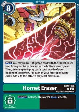 Hornet Eraser (BT19-096) - Special Booster Ver 2.0 (Common) [SB2.0-BT19-096]