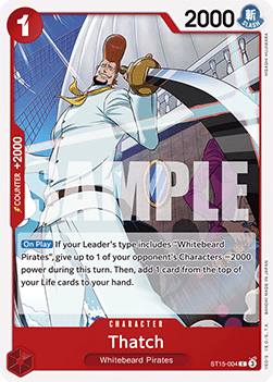 Thatch (ST15-004) - Starter Deck: Edward.Newgate (Common) [ST-15-004]