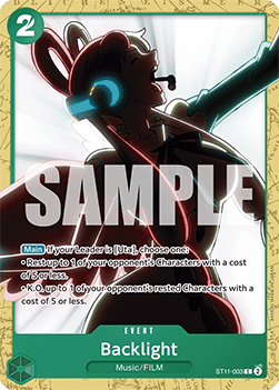 Backlight (ST11-003) - Starter Deck: Green Uta (Common) [ST-16-ST11-003]