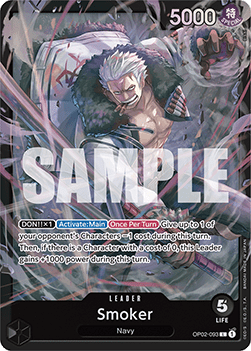 Smoker (OP02-093) - Starter Deck: Smoker (Leader) [ST-19-OP02-093]