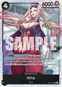 Hina (ST19-004) - Starter Deck: Smoker (Super Rare) [ST-19-004]