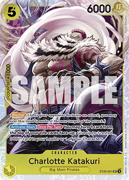 Charlotte Katakuri (ST20-001) - Starter Deck: Charlotte Katakuri (Super Rare) [ST-20-001]