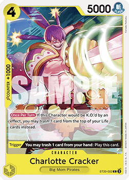 Charlotte Cracker (ST20-002) - Starter Deck: Charlotte Katakuri (Common) [ST-20-002]