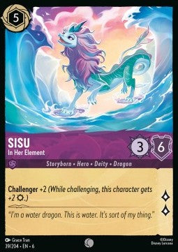 Sisu - In Her Element - Azurite Sea (Common) [6AZS-39]