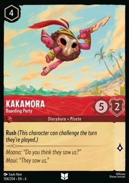 Kakamora - Boarding Party - Azurite Sea (Uncommon) [6AZS-104]