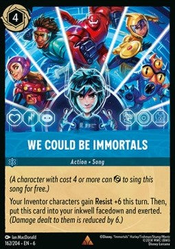 We Could Be Immortals (V.1) - Azurite Sea (Rare) [6AZS-162]