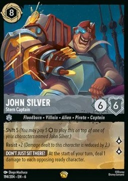 John Silver - Stern Captain - Azurite Sea (Legendary) [6AZS-194]