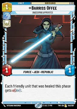 Barriss Offee, Unassuming Apprentice - Twilight of the Republic (Rare) [TWI-042]