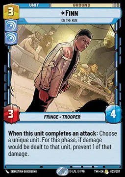 Finn, On the Run - Twilight of the Republic (Rare) [TWI-053]