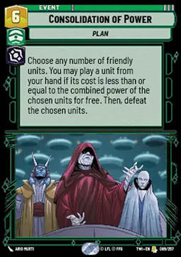 Consolidation of Power - Twilight of the Republic (Rare) [TWI-089]