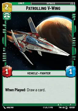 Patrolling V-Wing - Twilight of the Republic (Special) [TWI-107]