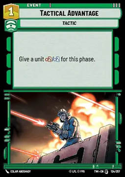 Tactical Advantage - Twilight of the Republic (Special) [TWI-124]