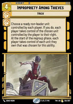 Impropriety Among Thieves - Twilight of the Republic (Rare) [TWI-204]