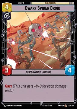 Dwarf Spider Droid - Twilight of the Republic (Common) [TWI-231]