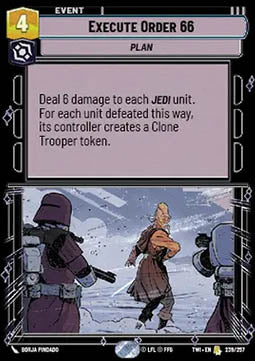 Execute Order 66 - Twilight of the Republic (Rare) [TWI-239]