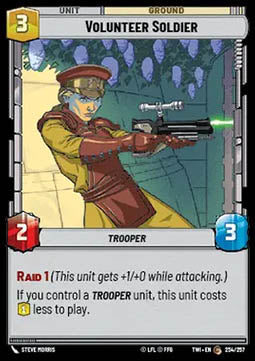Volunteer Soldier - Twilight of the Republic (Common) [TWI-254]
