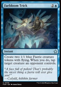 Faebloom Trick - Magic: The Gathering Foundations (Uncommon) [FDN-38]