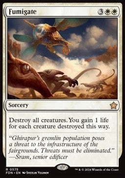 Fumigate - Magic: The Gathering Foundations: Starter Collection (Rare) [SFDN-575]