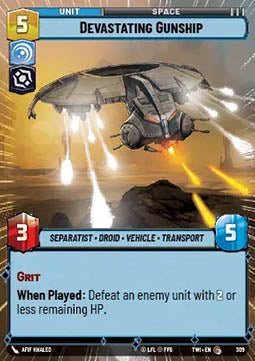Devastating Gunship - Twilight of the Republic: Extras (Common) [XTWI-309]