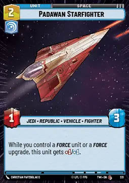 Padawan Starfighter - Twilight of the Republic: Extras (Common) [XTWI-331]