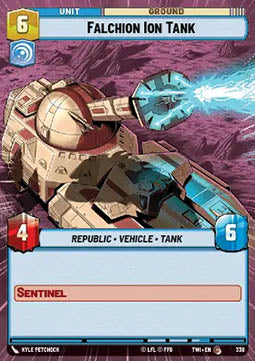 Falchion Ion Tank - Twilight of the Republic: Extras (Common) [XTWI-338]