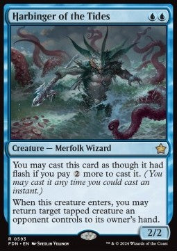 Harbinger of the Tides - Magic: The Gathering Foundations: Starter Collection (Rare) [SFDN-593]
