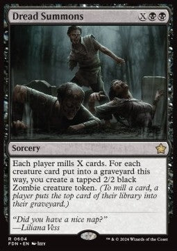 Dread Summons - Magic: The Gathering Foundations: Starter Collection (Rare) [SFDN-604]