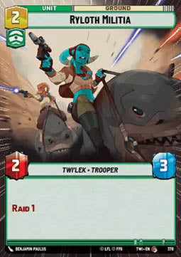 Ryloth Militia - Twilight of the Republic: Extras (Common) [XTWI-378]