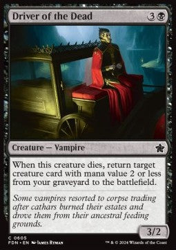 Driver of the Dead - Magic: The Gathering Foundations: Starter Collection (Common) [SFDN-605]