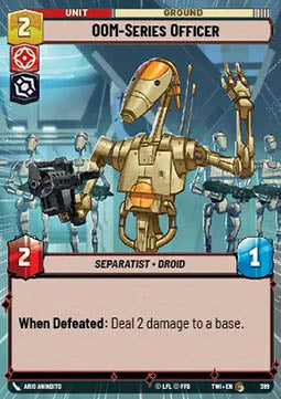 OOM-Series Officer - Twilight of the Republic: Extras (Common) [XTWI-399]