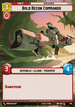 Bold Recon Commando - Twilight of the Republic: Extras (Common) [XTWI-428]