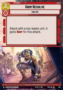 Grim Resolve - Twilight of the Republic: Extras (Common) [XTWI-439]