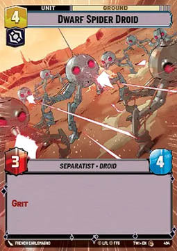 Dwarf Spider Droid - Twilight of the Republic: Extras (Common) [XTWI-494]