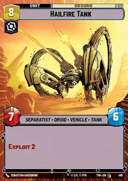 Hailfire Tank - Twilight of the Republic: Extras (Common) [XTWI-496]