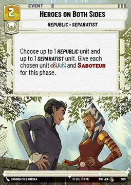 Heroes on Both Sides - Twilight of the Republic: Extras (Common) [XTWI-509]