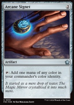 Arcane Signet - Magic: The Gathering Foundations: Starter Collection (Uncommon) [SFDN-1]