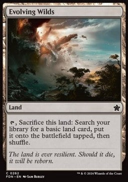 Evolving Wilds - Magic: The Gathering Foundations (Common) [FDN-262]
